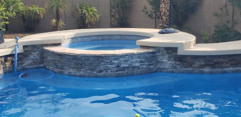 Professional pool tile cleaning service in Arizona